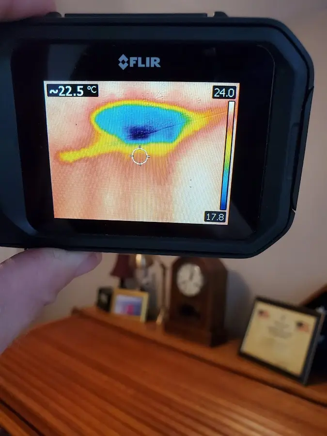 Thermal imaging inspection for water damage in Shakopee